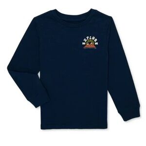 Garanimals Navy Long Sleeve Explore Tee